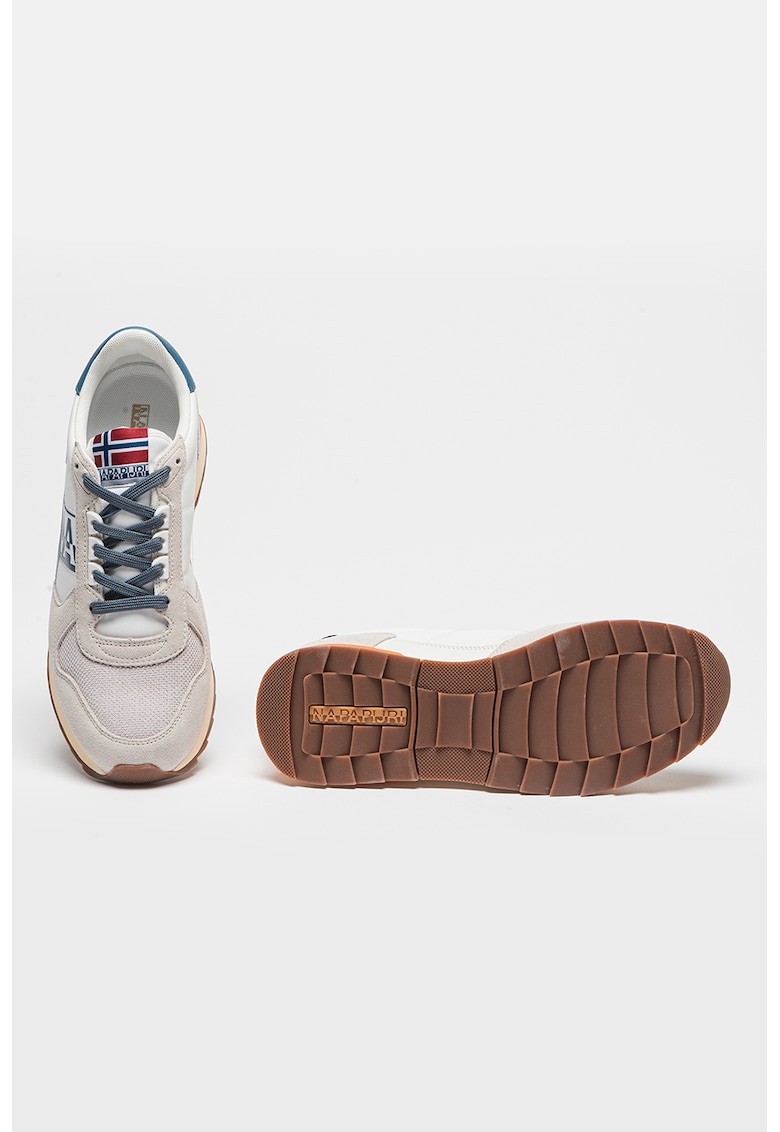 Pantofi sport cu insertii de piele intoarsa Stab