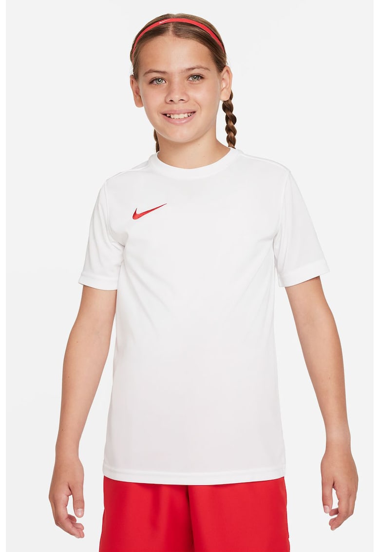 Tricou cu tehnologie Dri-Fit pentru fotbal Park - Alb murdar