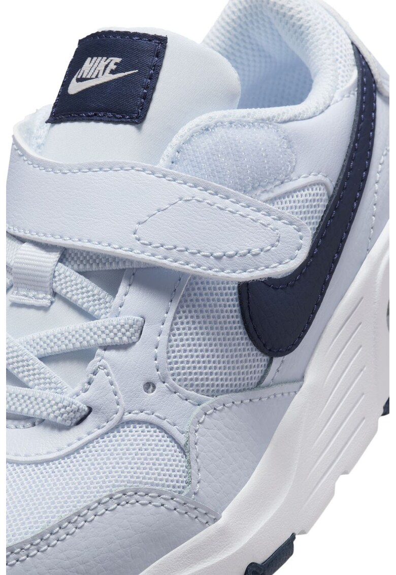 Pantofi sport cu detalii de piele si inchidere velcro Air Max SC