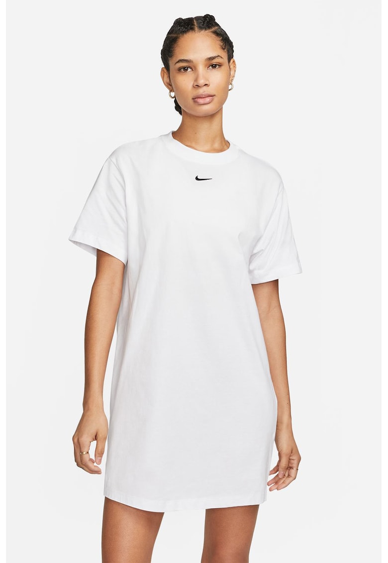 Rochie-tricou cu decolteu la baza gatului Sportswear Essentials