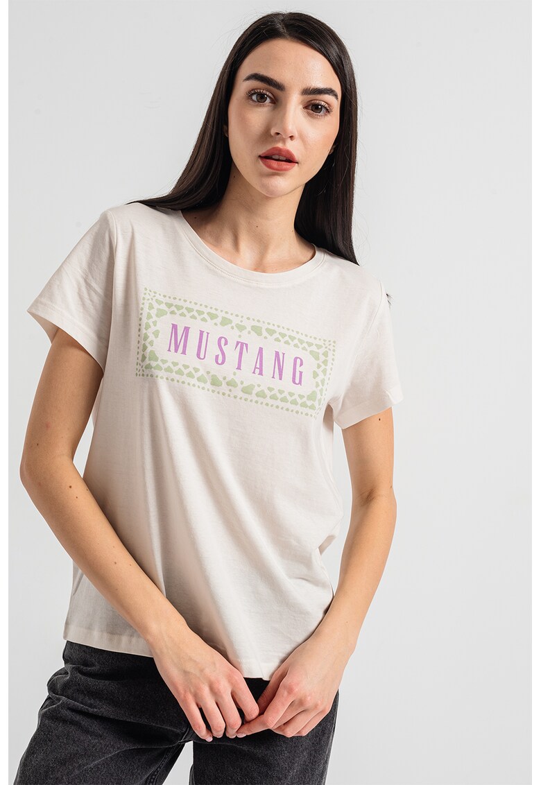 Tricou cu imprimeu logo Albany