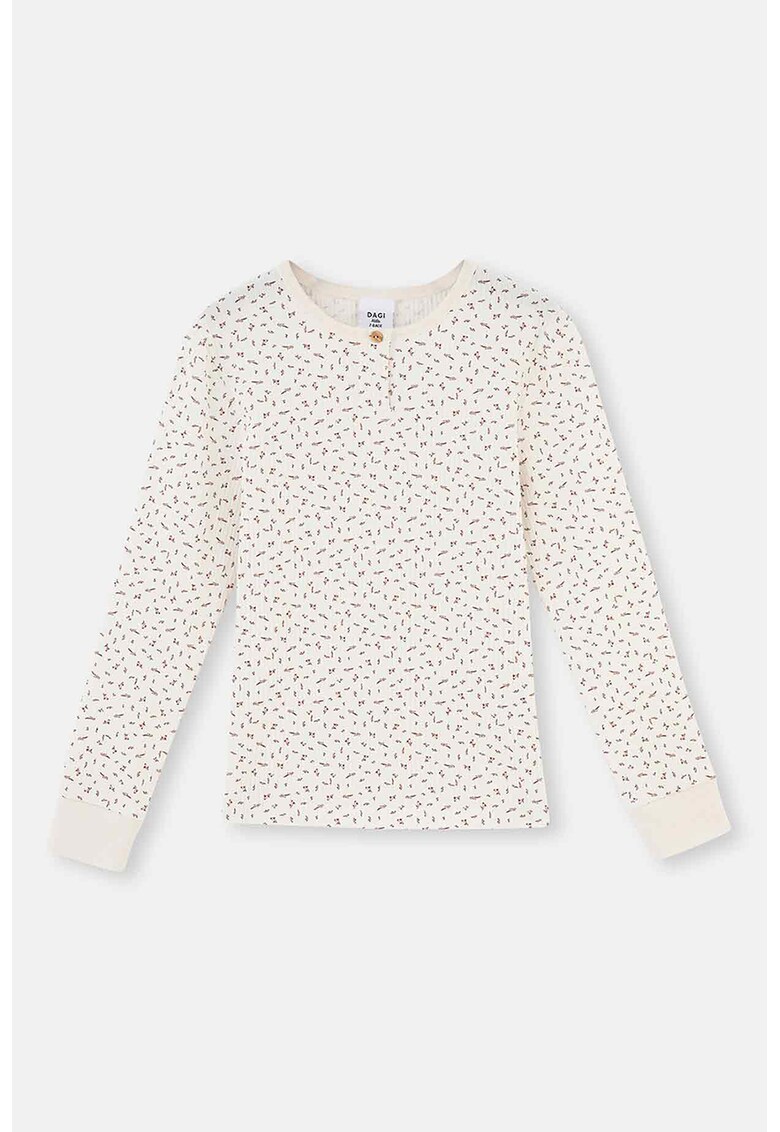 Pijama cu imprimeu floral