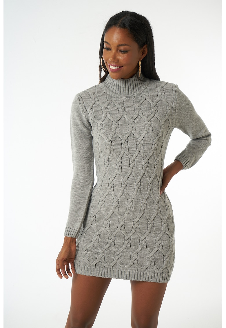 Rochie mini tricotata