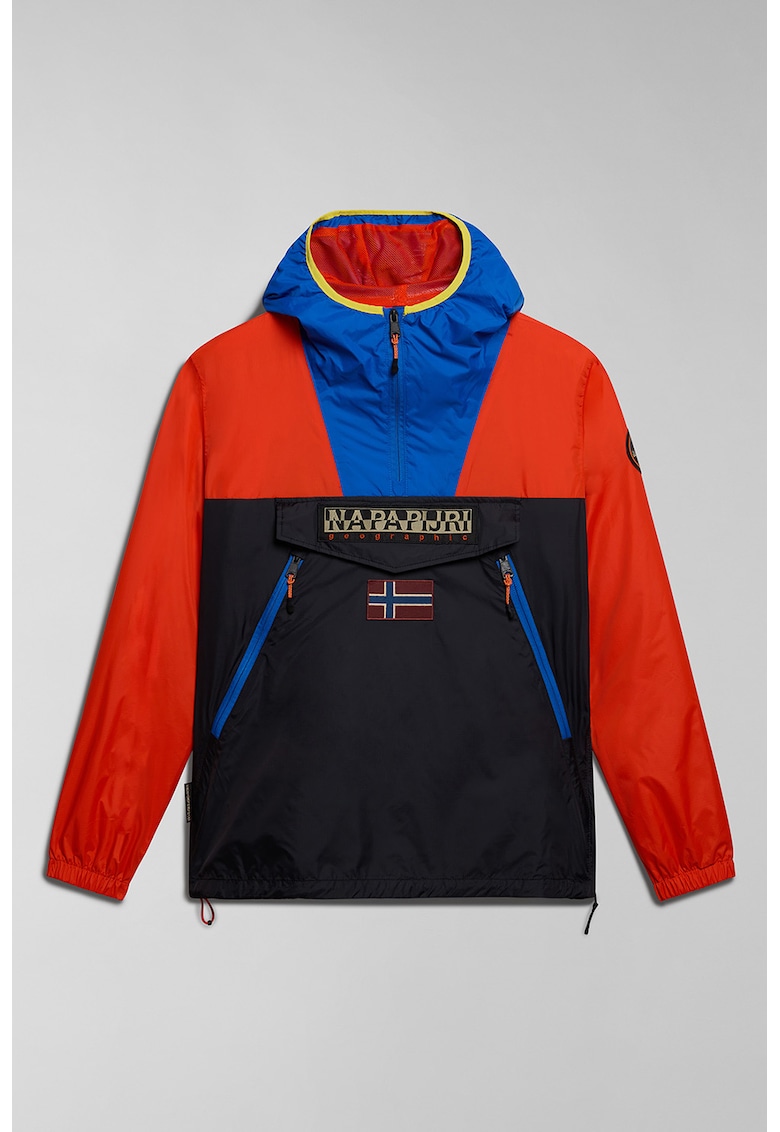 Jacheta rezistenta la apa cu gluga Rainforest