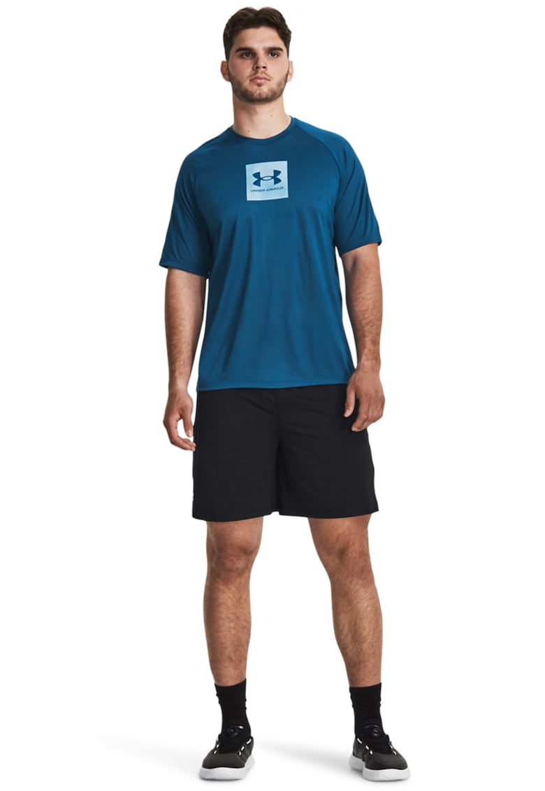 Tricou cu imprimeu logo pentru fitness Tech