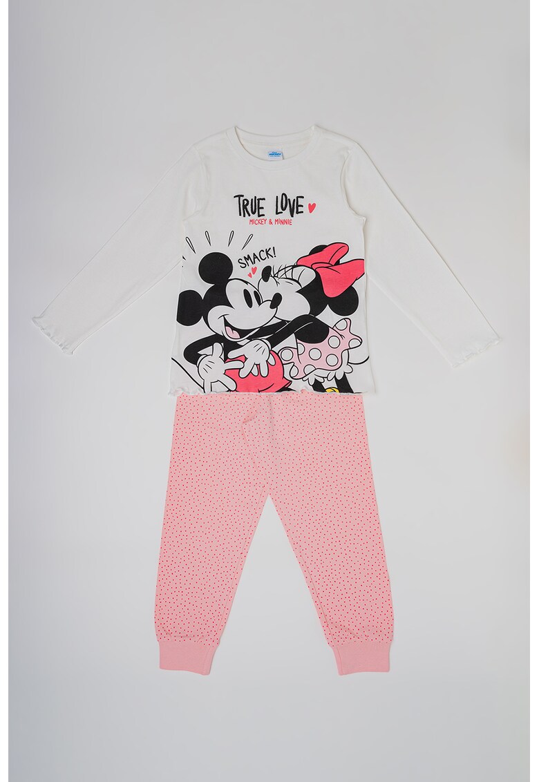 Pijama de bumbac cu Minnie si Mickey