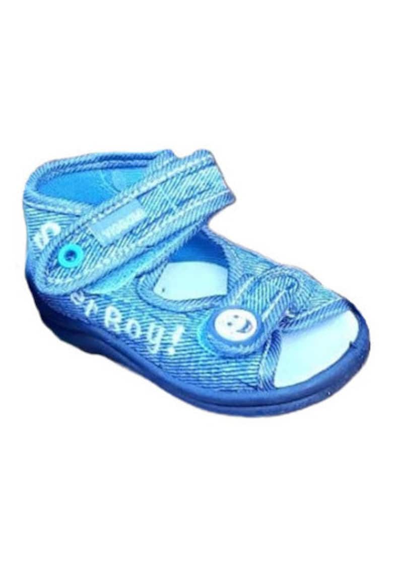 Sandale Model Super Boy - Din Blugi - Baieti - Textil - Albastru Deschis