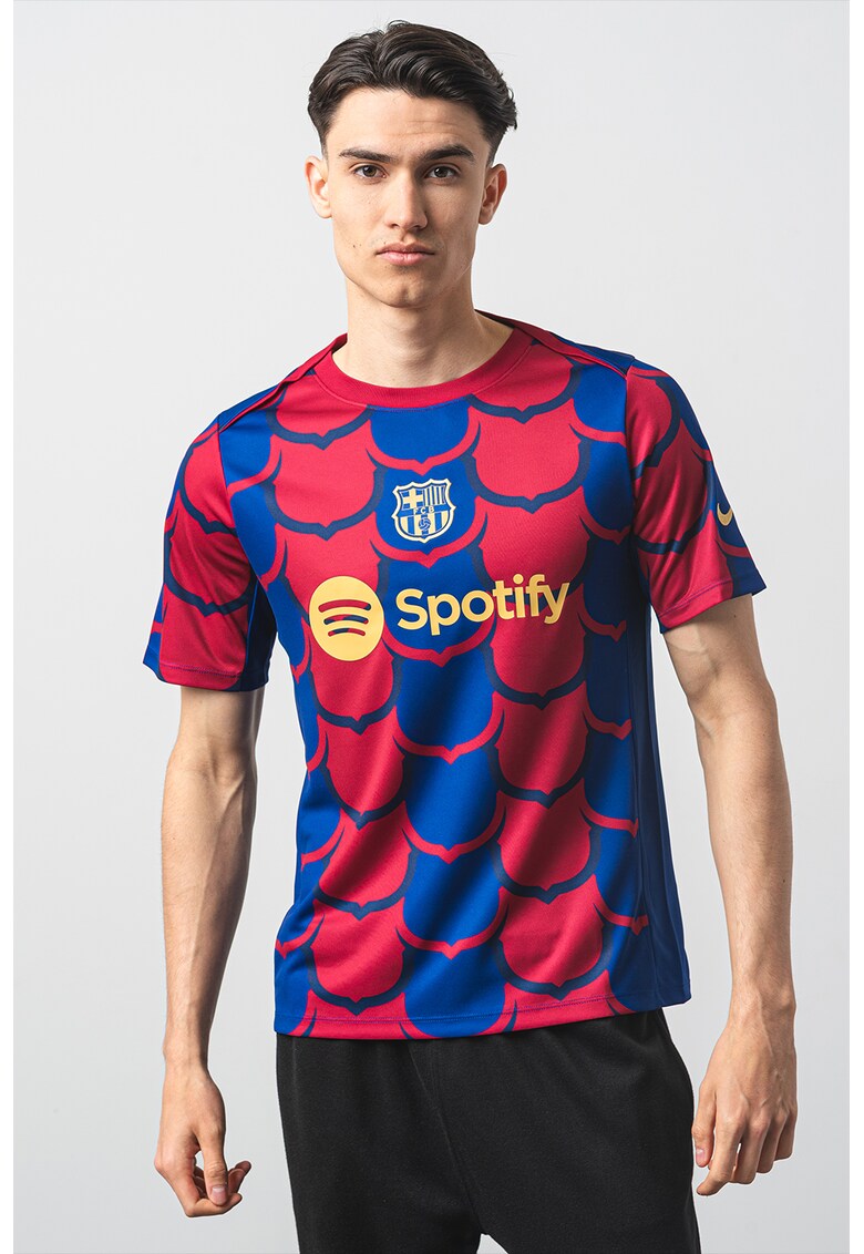 Tricou cu model pentru fotbal F.C. Barcelona Academy Pro SE