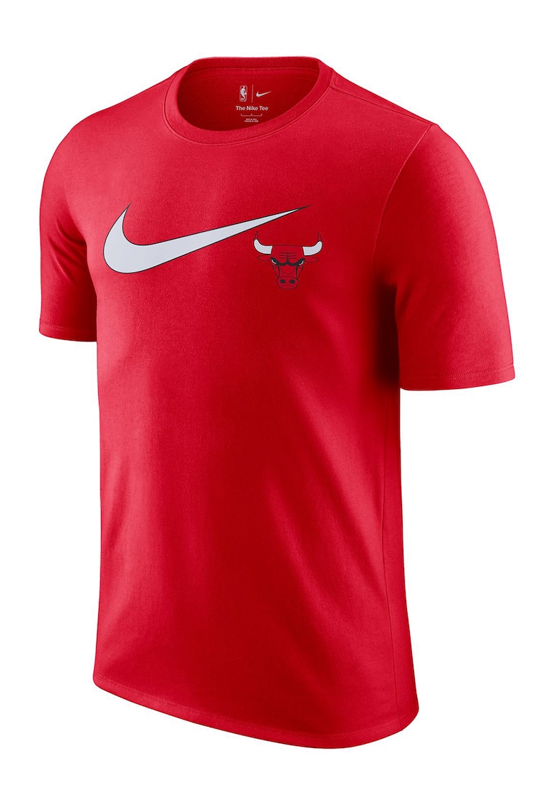 Tricou cu imprimeu - pentru baschet Chicago Bulls - Rosu/Alb
