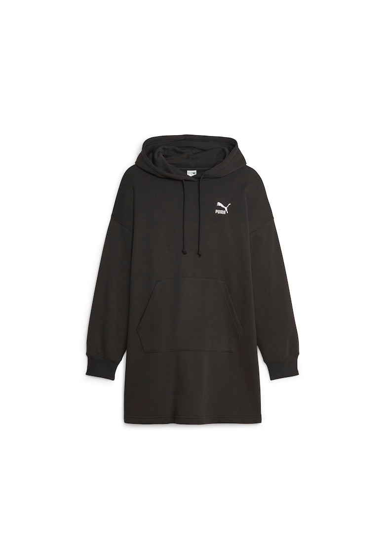 Puma Дамска рокля Classics с качулка 28775 - черна - XXS