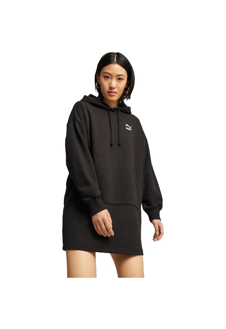 Rochie femei  Classics Hooded - Negru - XXS