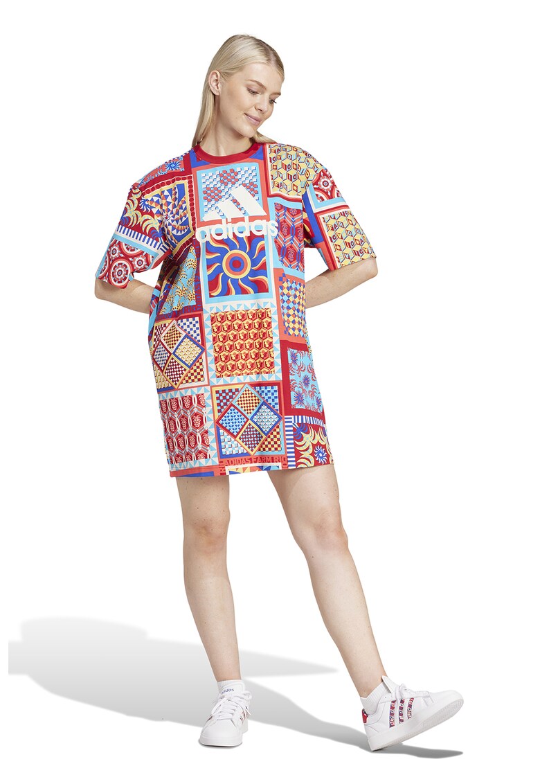 Rochie-tricou cu croiala lejera