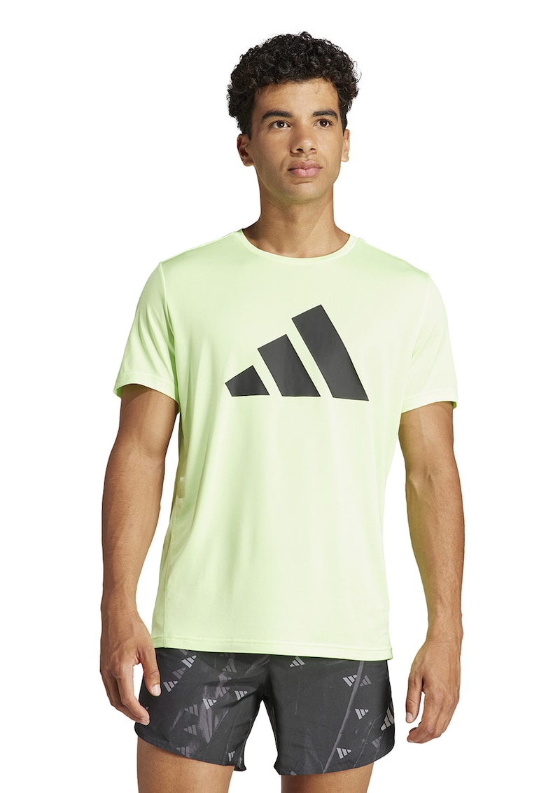 Tricou cu imprimeu logo pentru alergare