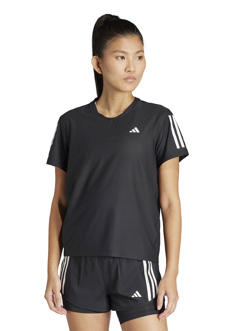 Tricou cu imprimeu logo pentru alergare Own The Run