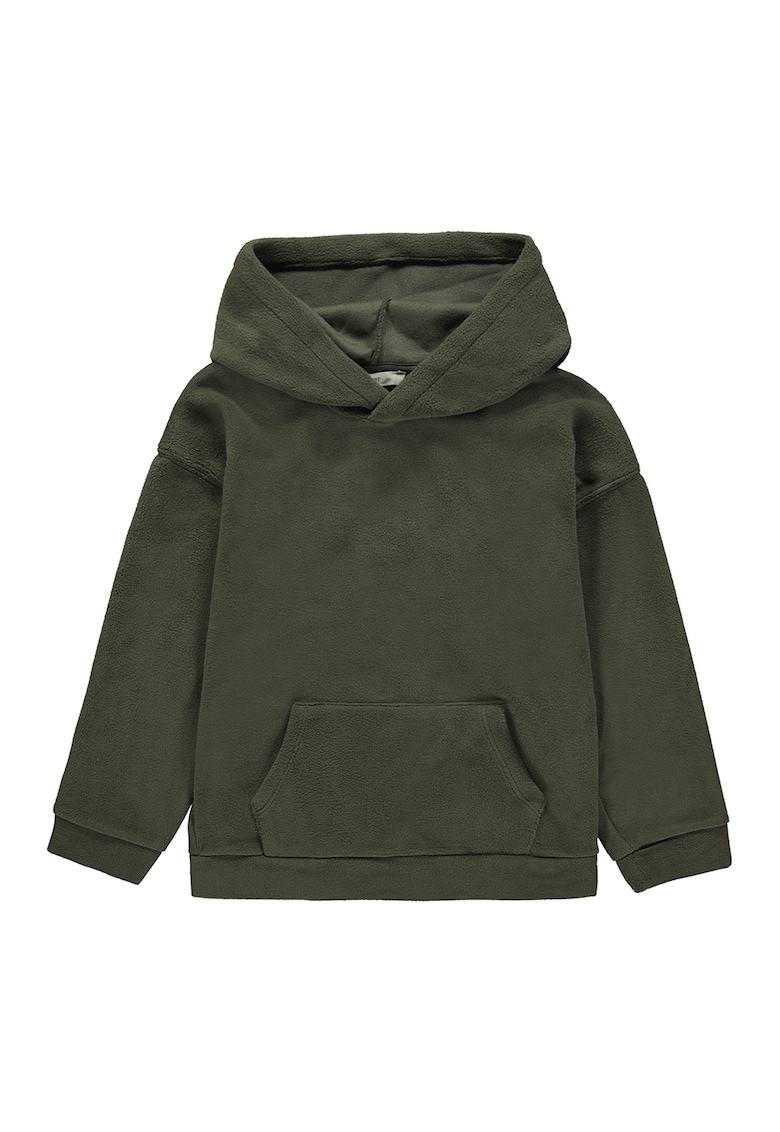 Hanorac din fleece cu buzunar kangaroo