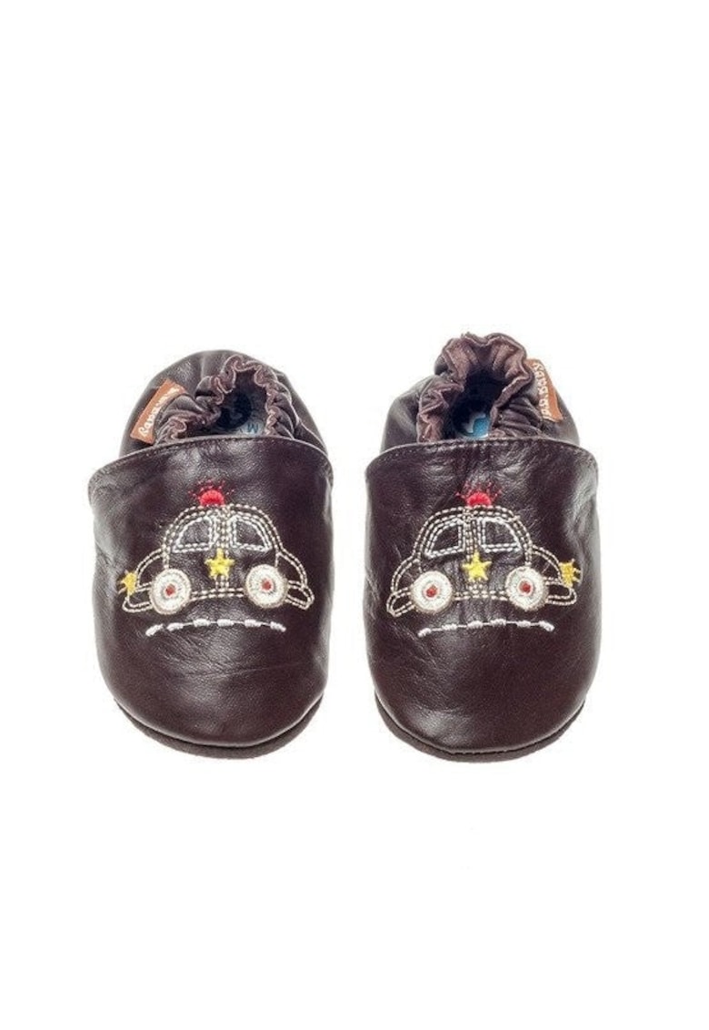 Botosei -  piele naturala - cu elastic - model masina - K1596-4A