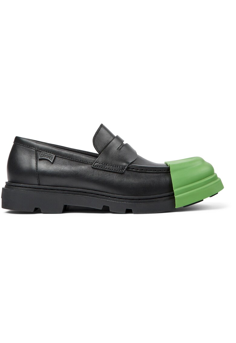 Pantofi loafer de piele cu aplicatie cap-toe Junction 20635