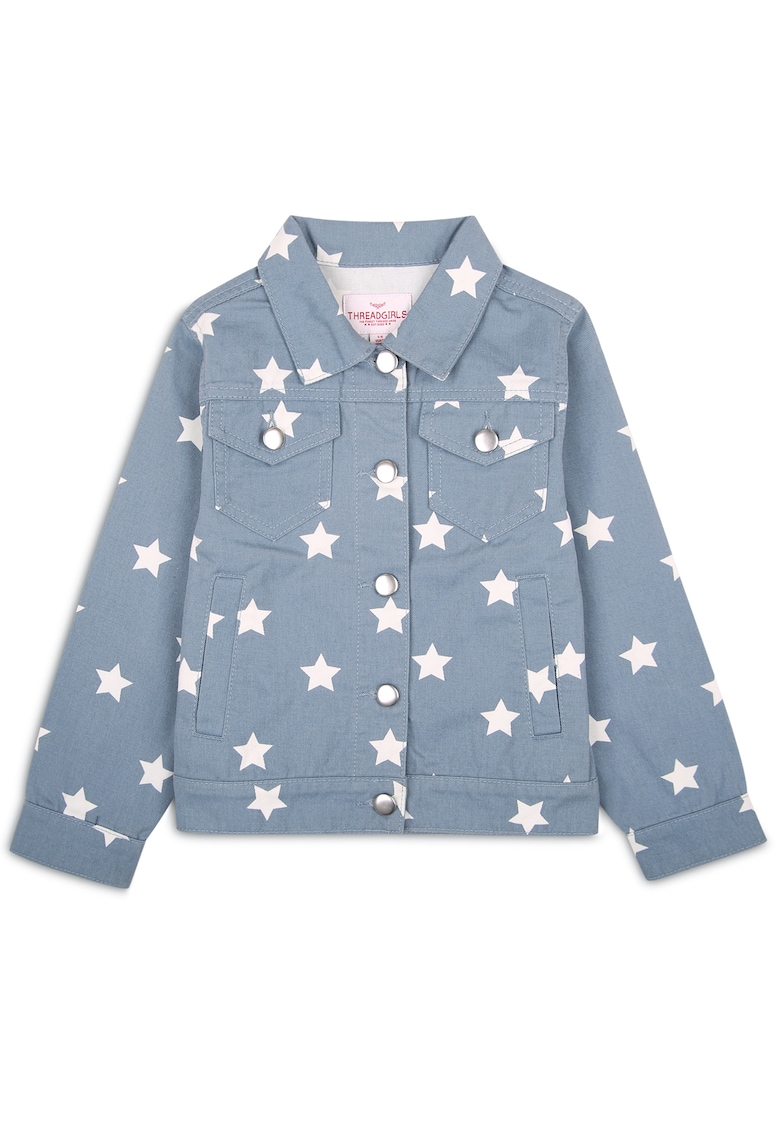 Jacheta cu imprimeu cu stele