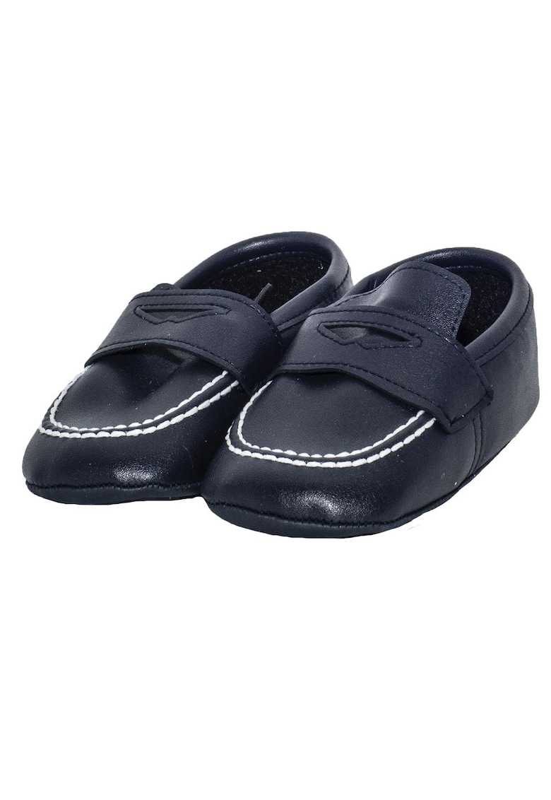 Botosei - baieti - piele ecologica - usori - 1591 - Bleumarin