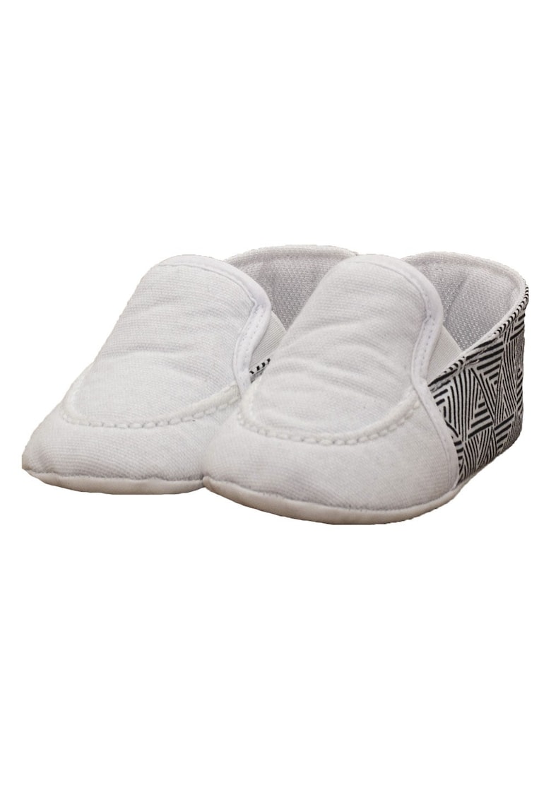 Botosei - baieti - material textil - usori - 1718 - Alb