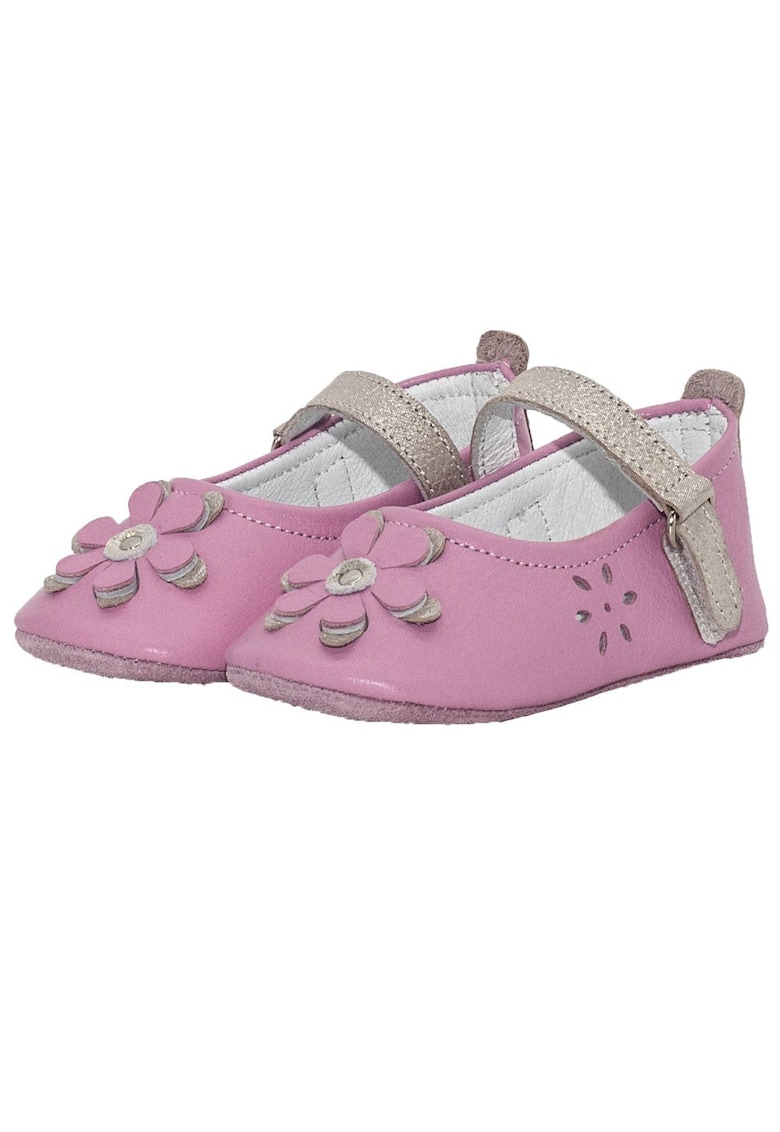 Botosei - fete - piele naturala - cu scai - 4016 - Roz