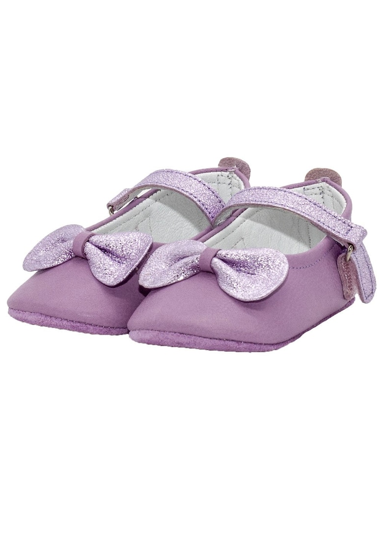 Botosei - fete - piele naturala - cu scai - 4033 - Mov