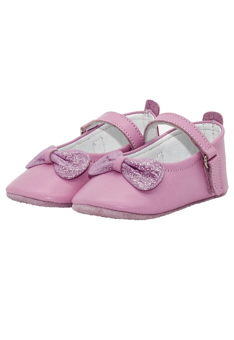 Botosei - fete - piele naturala - cu scai - 4033 - Roz