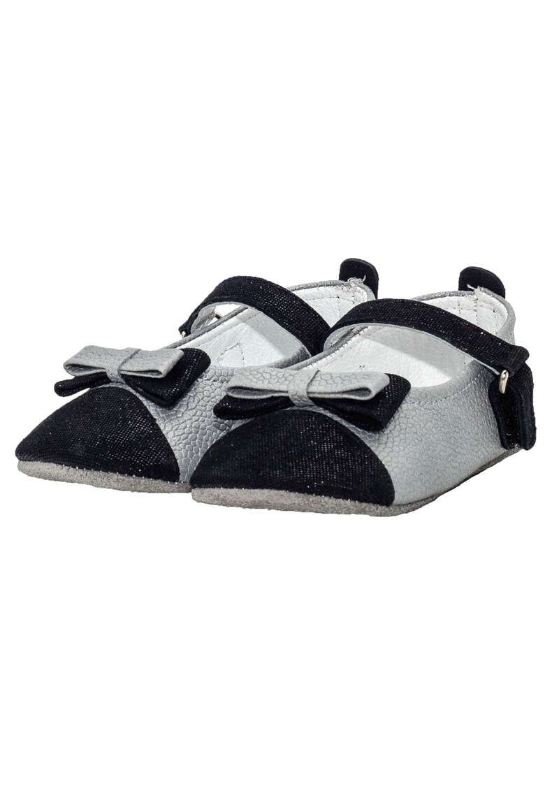 Botosei - fete - piele naturala - cu scai - 4035 - Gri