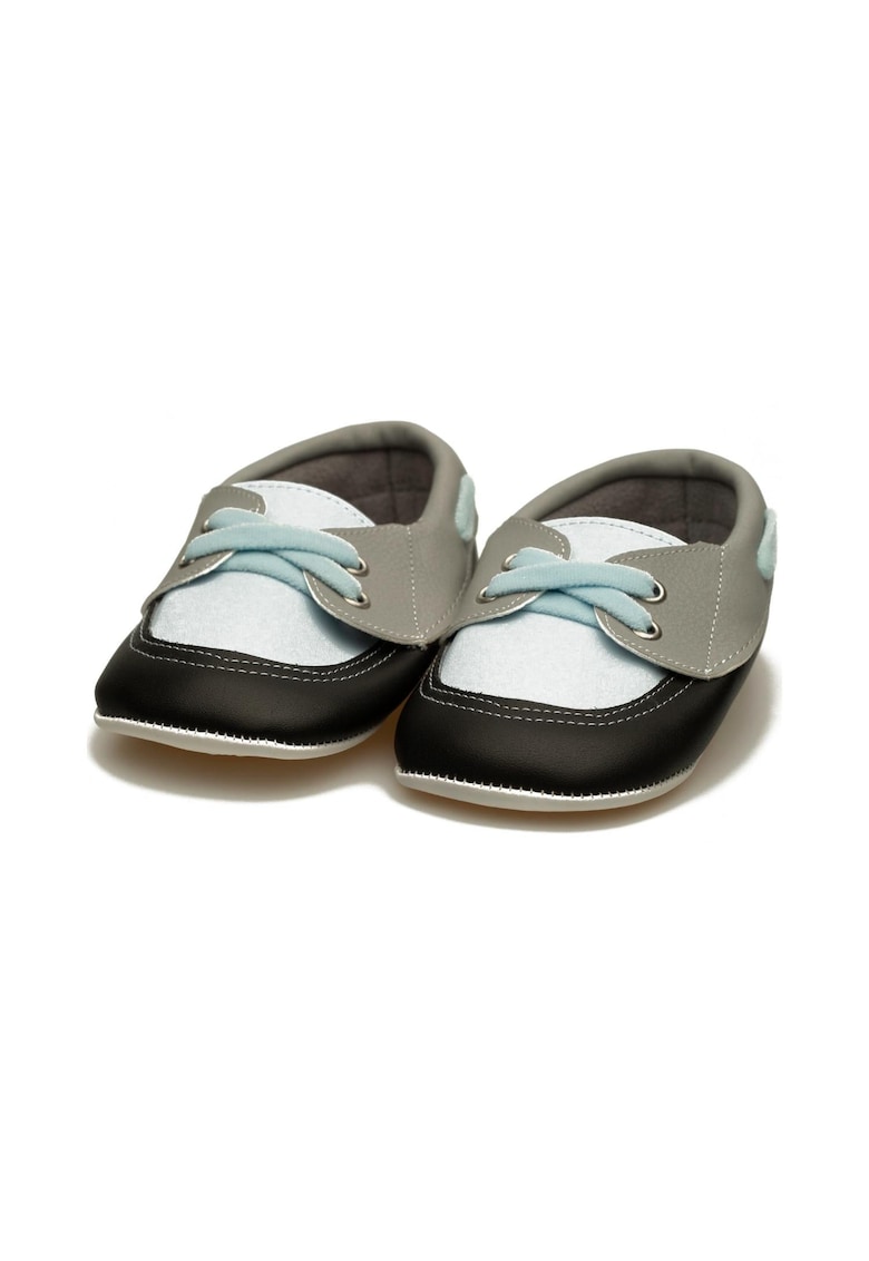 Botosei - baieti - piele ecologica - usori - 1807 - Gri