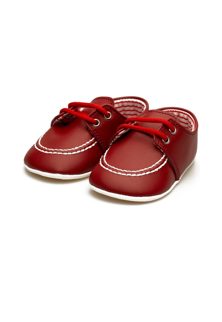 Botosei -  baieti - piele ecologica - cu siret - 1757 Botosei -  baieti - piele ecologica - cu siret - 1757