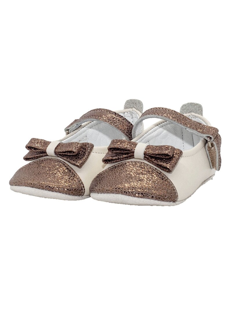 Botosei - fete - piele naturala - cu scai - 4035 - Crem