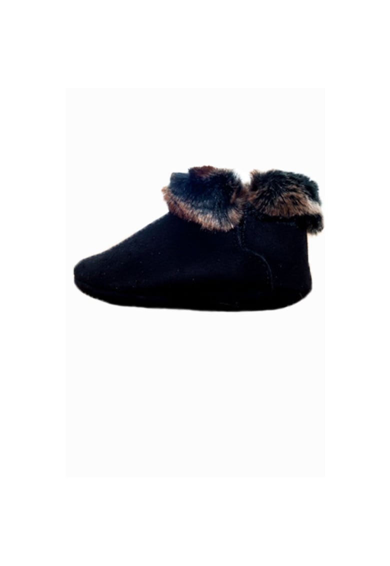 Cizmulite bebelusi din piele intoarsa -  50773-009 - 17 - Negru Cizmulite bebelusi din piele intoarsa -  50773-009 - 17 - Negru