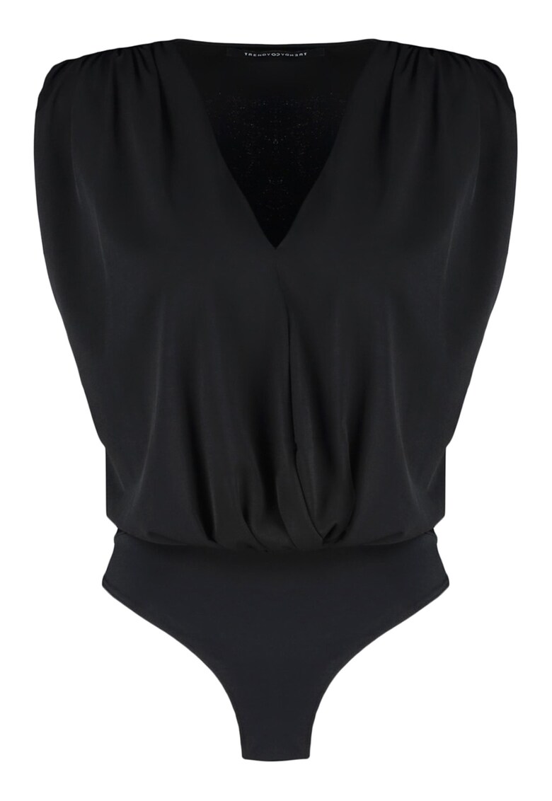 Bluza fara maneci cu umeri intariti
