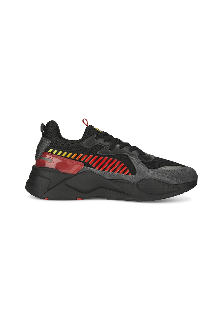 Pantofi sport cu insertii de piele si piele intoarsa Ferrari RS-X