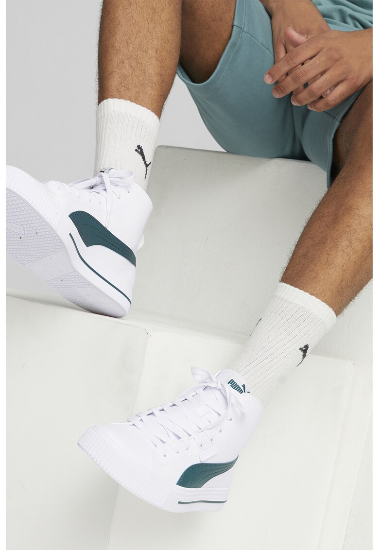Pantofi sport mid-high cu logo Ever