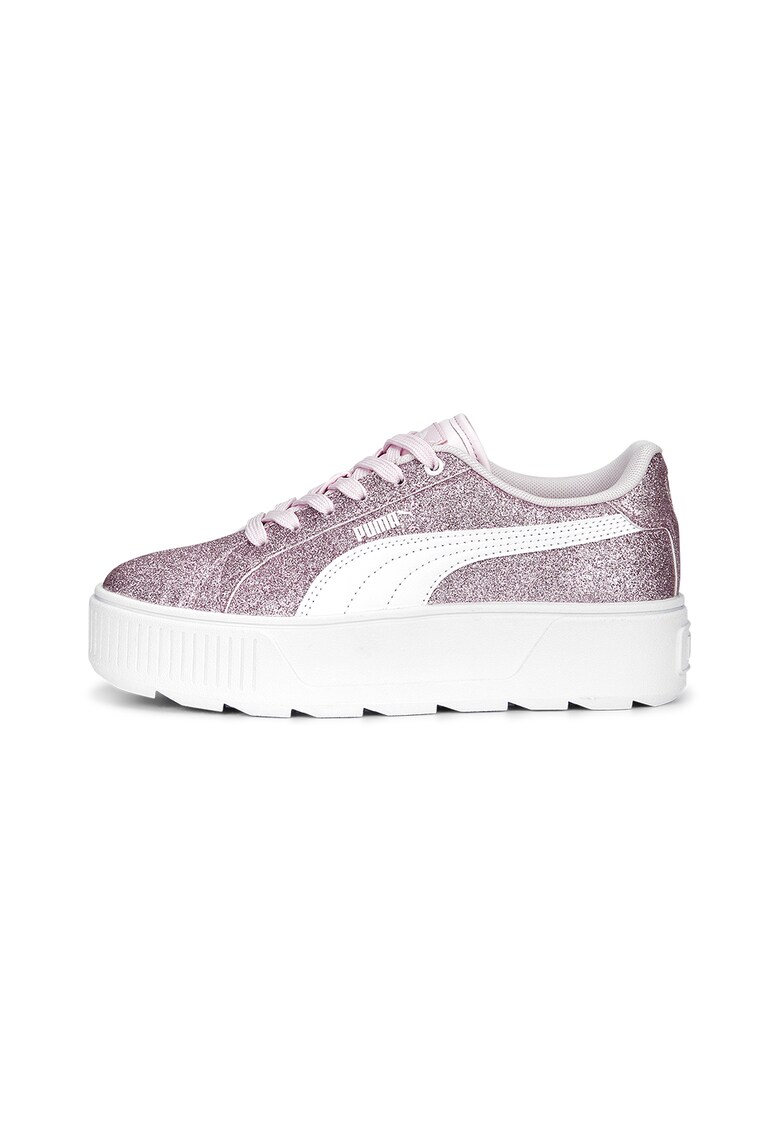 Pantofi sport cu aspect stralucitor Karmen Glitz