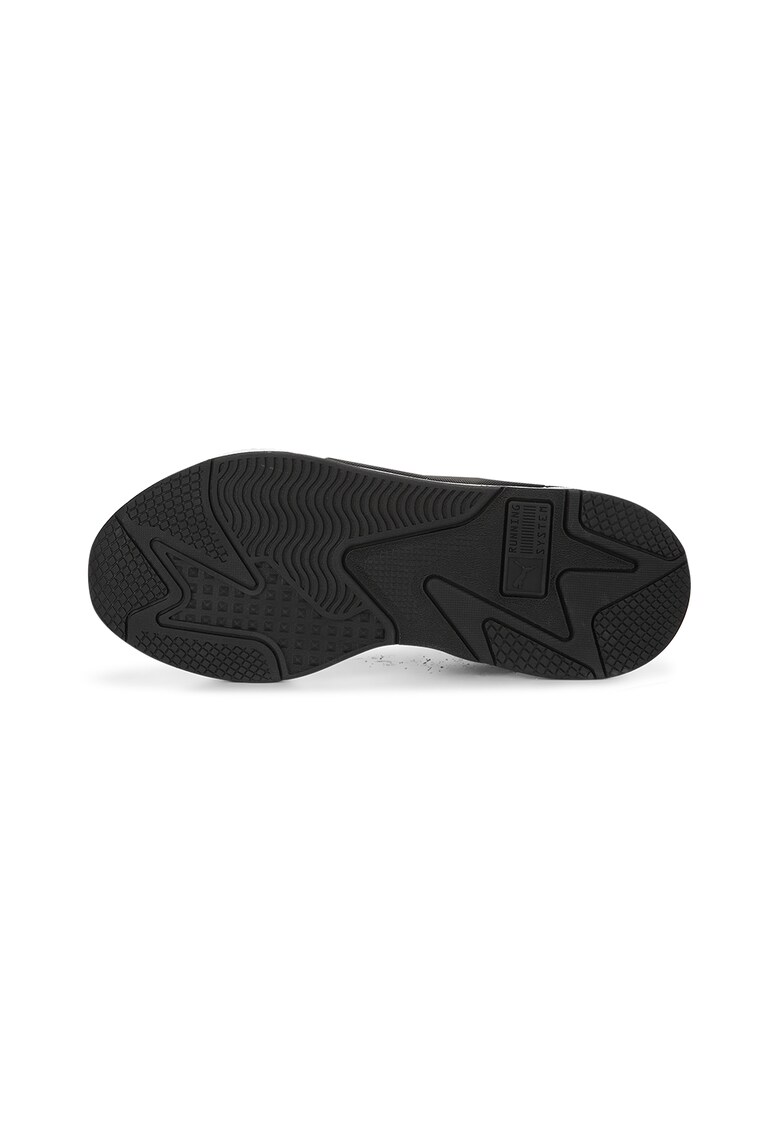 Pantofi sport de piele ecologica si material textil RS-X