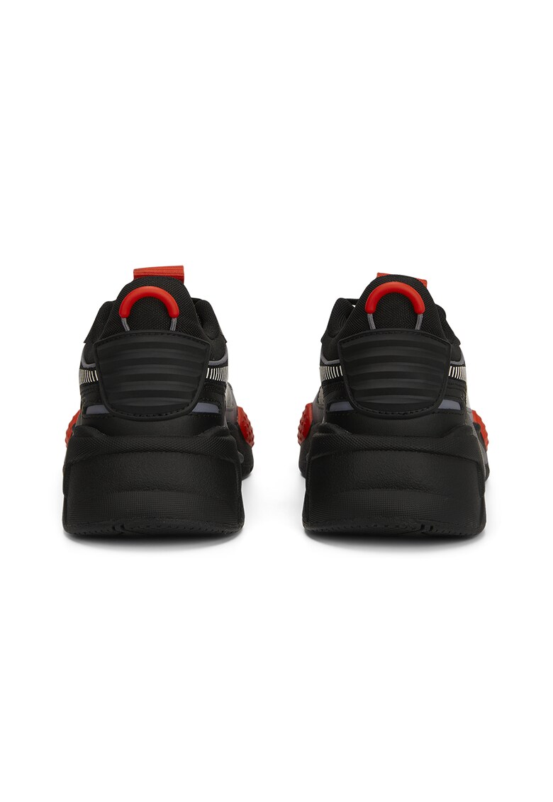 Pantofi sport de piele ecologica si material textil RS-X Geek