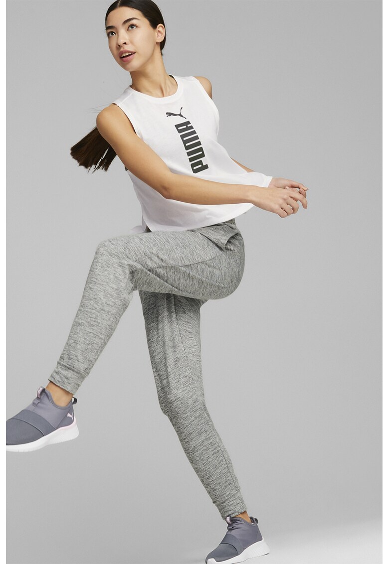 Top cu imprimeu logo pentru fitness