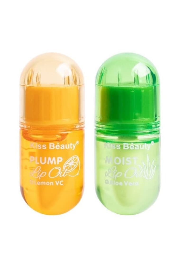 Set 2 Luciuri de Buze - Hidratare si Volum -  Plump - Lemon and Aloe Vera Set 2 Luciuri de Buze - Hidratare si Volum -  Plump - Lemon and Aloe Vera