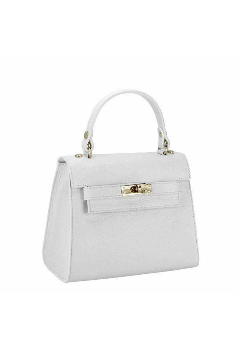 Geanta mica din piele naturala B-8949 121 Fucsia 6759