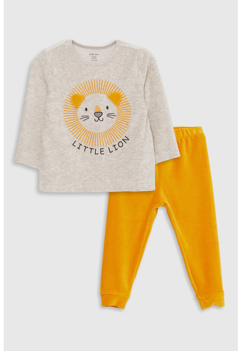 Pijama lunga din fleece
