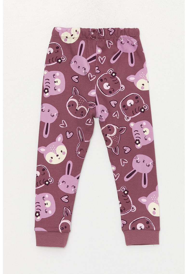 Pijama cu imprimeu
