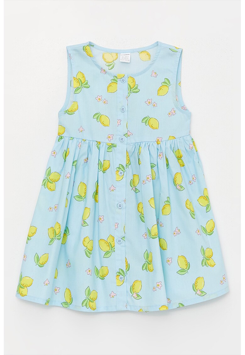 Rochie fara maneci cu lamai