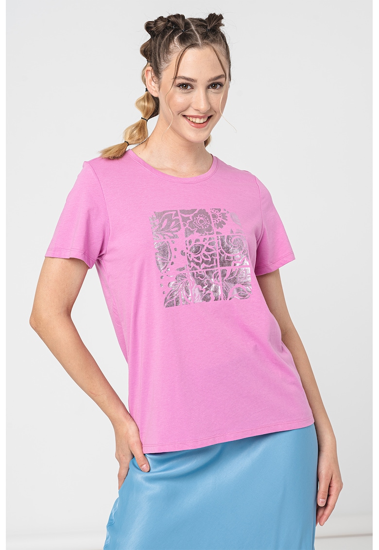 Tricou de bumbac cu imprimeu