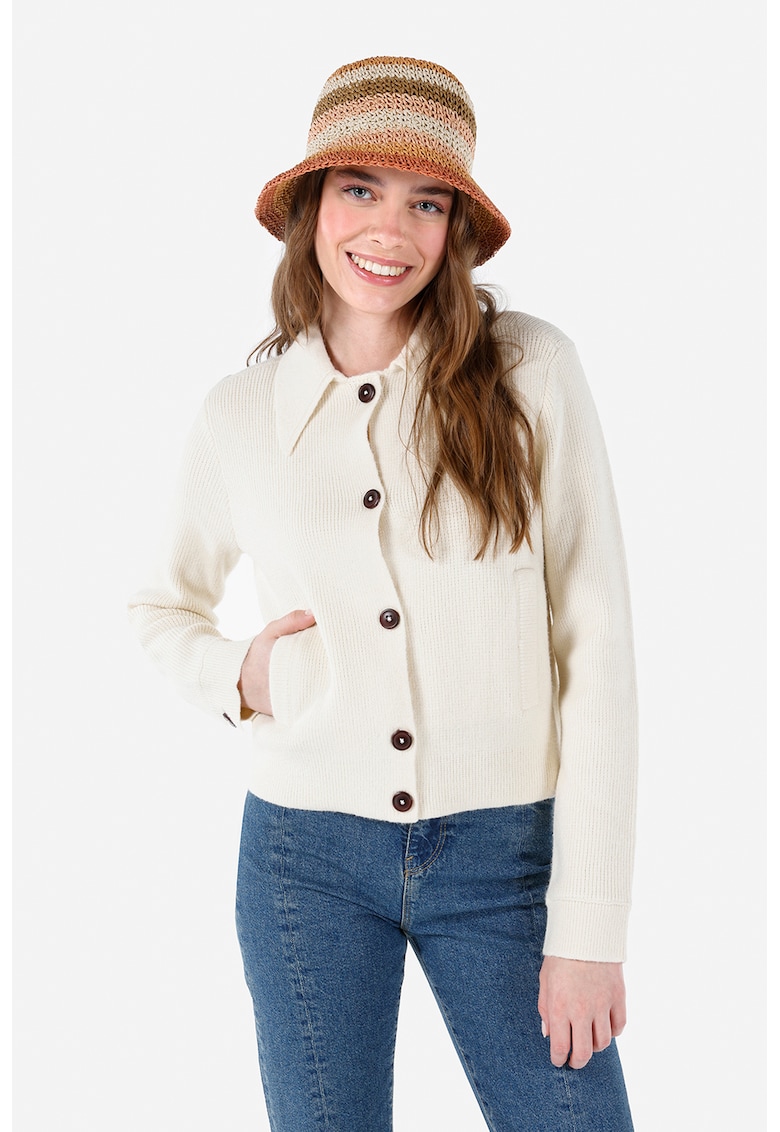 Cardigan cu buzunare laterale