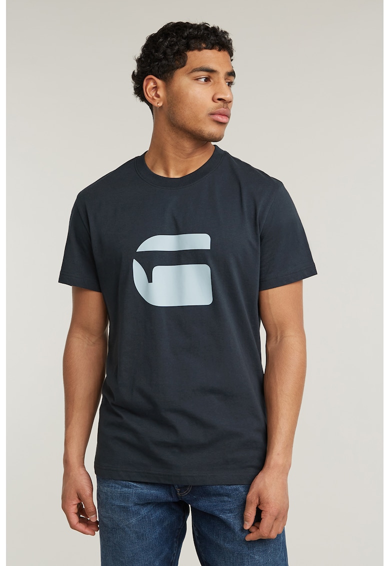 Tricou de bumbac organic cu imprimeu logo Burger
