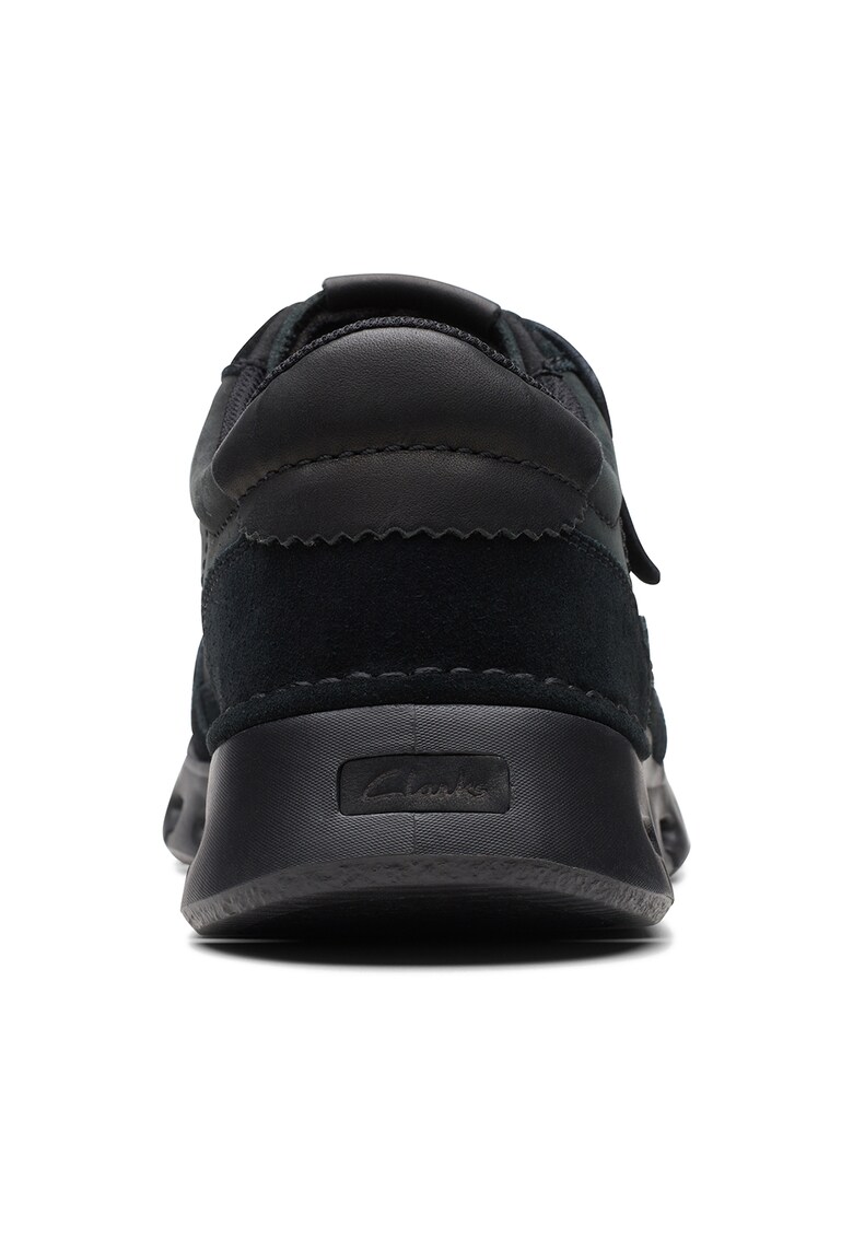 Pantofi sport de piele nabuc si piele intoarsa Nature