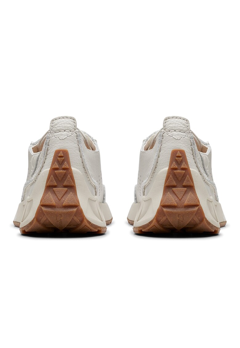 Pantofi sport de piele cu perforatii