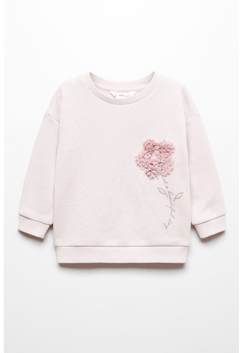 Bluza de trening cu maneci cazute Flor